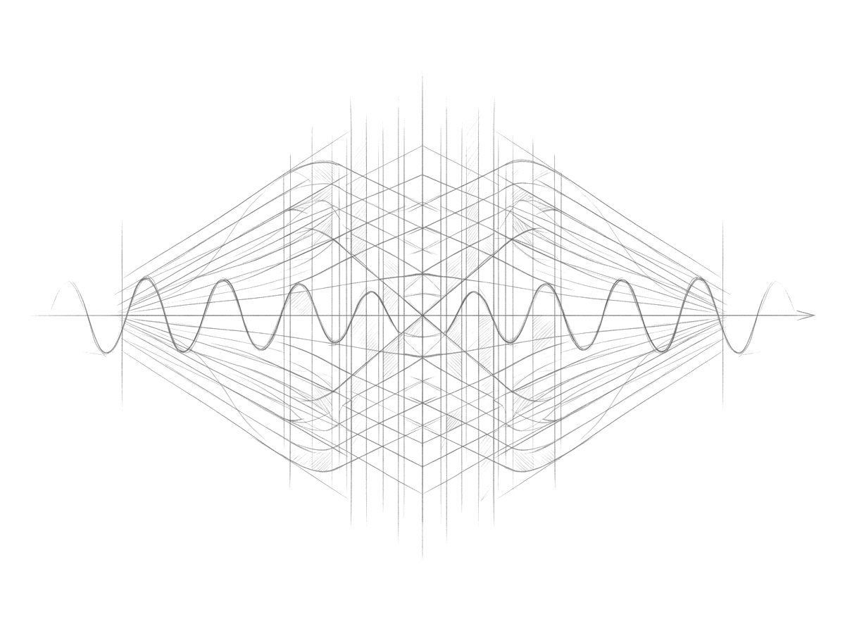 Pencil sketch illustration: Inbuilt bosonic error correction scaling into continuous optical qumodes